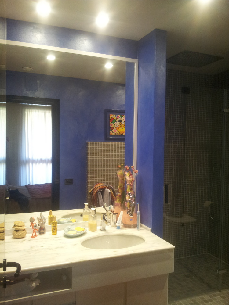Bagno in resina