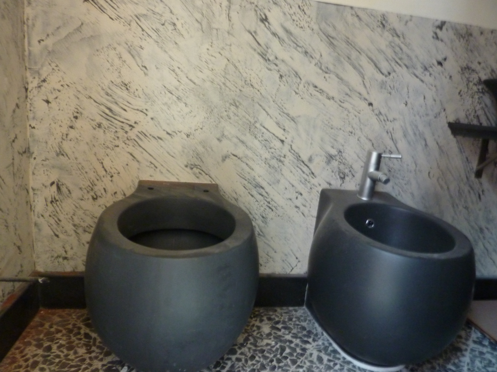 Bagno in resina