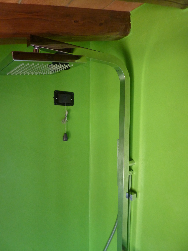 Bagno in resina