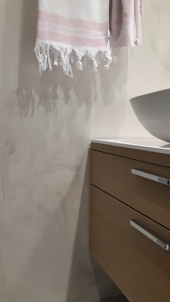 Bagno in resina