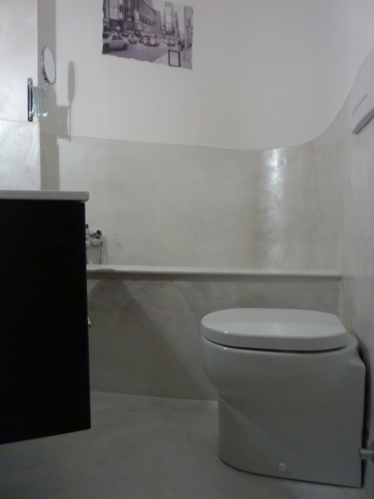 Bagno in resina